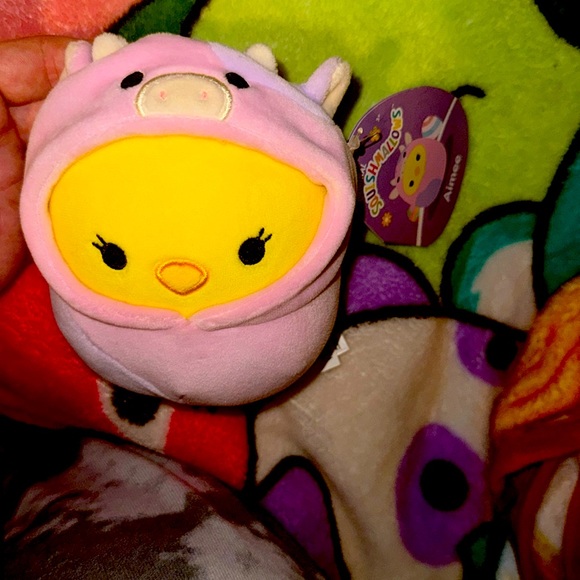 Aimee the chick in Patty the cow outfit squishmallow NWT - Picture 1 of 6